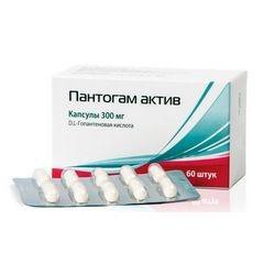 Пантогам актив капс. 300 мг 60 шт.