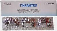 Пирантел табл. 250 мг 3 шт.